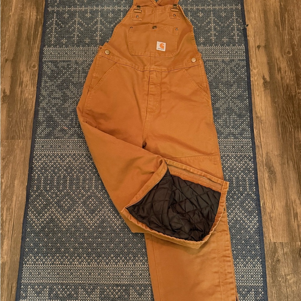 Carhartt Boy’s Brown Overalls